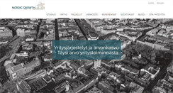 Desktop Screenshot of nordicgrowth.com